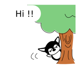 Balloon in English,Kawaii dog,Dub sticker #10334474