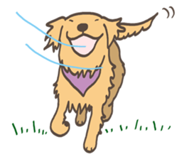 Golden Retriever...I think so. sticker #10334498