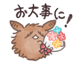 Angora Rabbits sticker #10335482