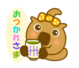 Wombat tonnko chan sticker #10335543