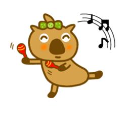 Wombat tonnko chan sticker #10335561