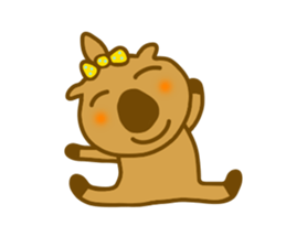 Wombat tonnko chan sticker #10335562