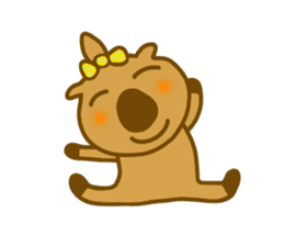 Wombat tonnko chan sticker #10335562