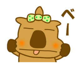 Wombat tonnko chan sticker #10335570
