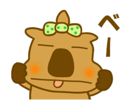 Wombat tonnko chan sticker #10335570