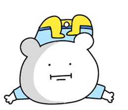 Surreal bear. sticker #10335577