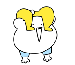 Surreal bear. sticker #10335578