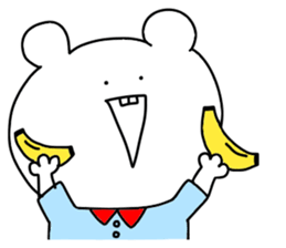 Surreal bear. sticker #10335584