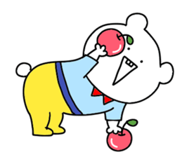 Surreal bear. sticker #10335585