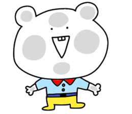 Surreal bear. sticker #10335600