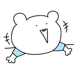 Surreal bear. sticker #10335601