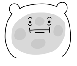 Surreal bear. sticker #10335604