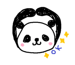 PAPAPA-PANDA sticker #10335619
