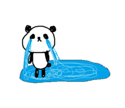 PAPAPA-PANDA sticker #10335635