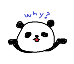 PAPAPA-PANDA sticker #10335637