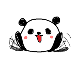 PAPAPA-PANDA sticker #10335654