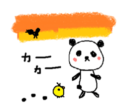 PAPAPA-PANDA sticker #10335655