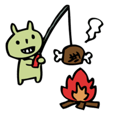 mammalian3 -let's go camping!- sticker #10336071