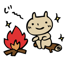 mammalian3 -let's go camping!- sticker #10336073