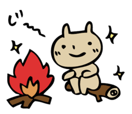 mammalian3 -let's go camping!- sticker #10336073