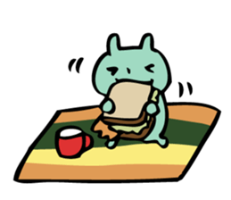 mammalian3 -let's go camping!- sticker #10336080