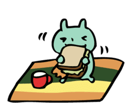 mammalian3 -let's go camping!- sticker #10336080