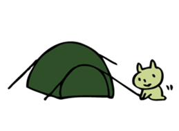 mammalian3 -let's go camping!- sticker #10336081