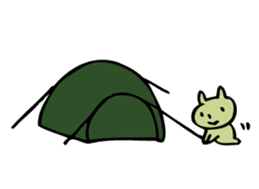 mammalian3 -let's go camping!- sticker #10336081