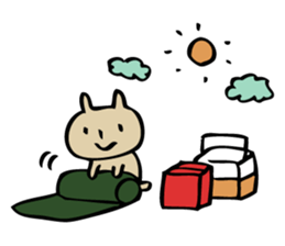 mammalian3 -let's go camping!- sticker #10336092