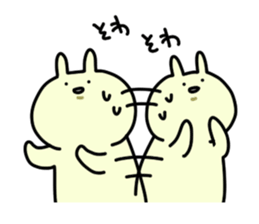 Day-to-day of rabbit4 sticker #10336097