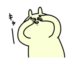 Day-to-day of rabbit4 sticker #10336100