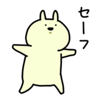 Day-to-day of rabbit4 sticker #10336104