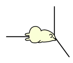 Day-to-day of rabbit4 sticker #10336114