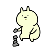 Day-to-day of rabbit4 sticker #10336116