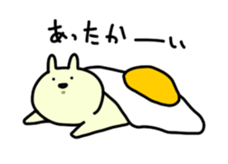 Day-to-day of rabbit4 sticker #10336131
