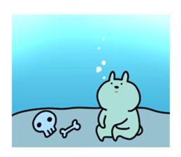 Day-to-day of rabbit4 sticker #10336135