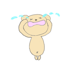 Child May of the bear honorific faintly sticker #10336646