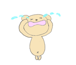 Child May of the bear honorific faintly sticker #10336646