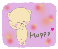 Child May of the bear honorific faintly sticker #10336652