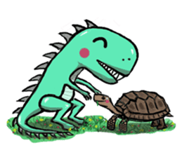 DIno San sticker #10336817