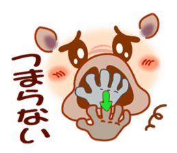 Smiley sign language of a pig ver.2 sticker #10336910