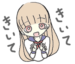 girl in sailor uniform sticker #10337100