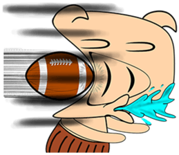 Bellyband pig sticker #10337230