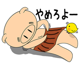 Bellyband pig sticker #10337243