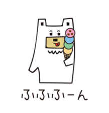 Polar bear and Bear sticker #10337465