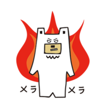 Polar bear and Bear sticker #10337483