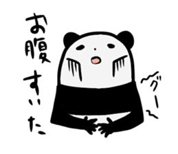 cute panda-chan sticker sticker #10337514