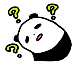 cute panda-chan sticker sticker #10337517