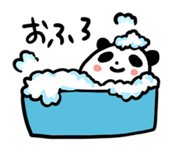 cute panda-chan sticker sticker #10337521