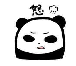 cute panda-chan sticker sticker #10337524